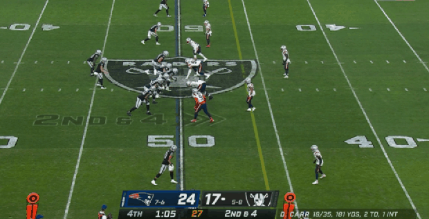 Derek Carr to Darren Waller