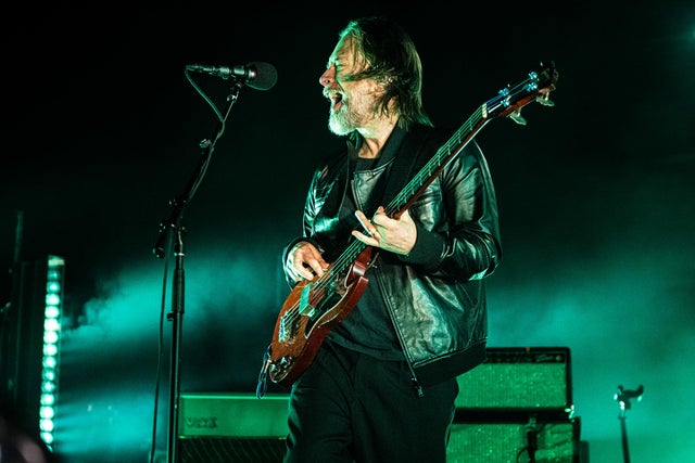 The Smile performs at Bill Graham Civic 