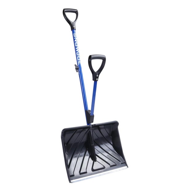 Snow Joe Shovelution Strain-Reducing Snow Shovel 