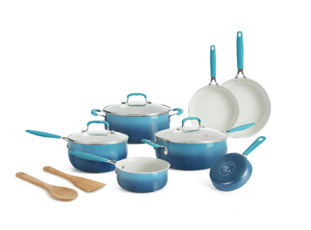 Walmart just slashed the price on this 10-piece cookware set from