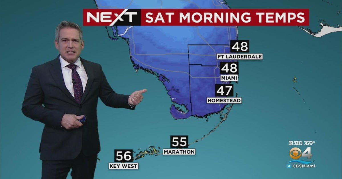 NEXT Weather forecast for Tuesday 12/20/22 11PM - CBS Miami