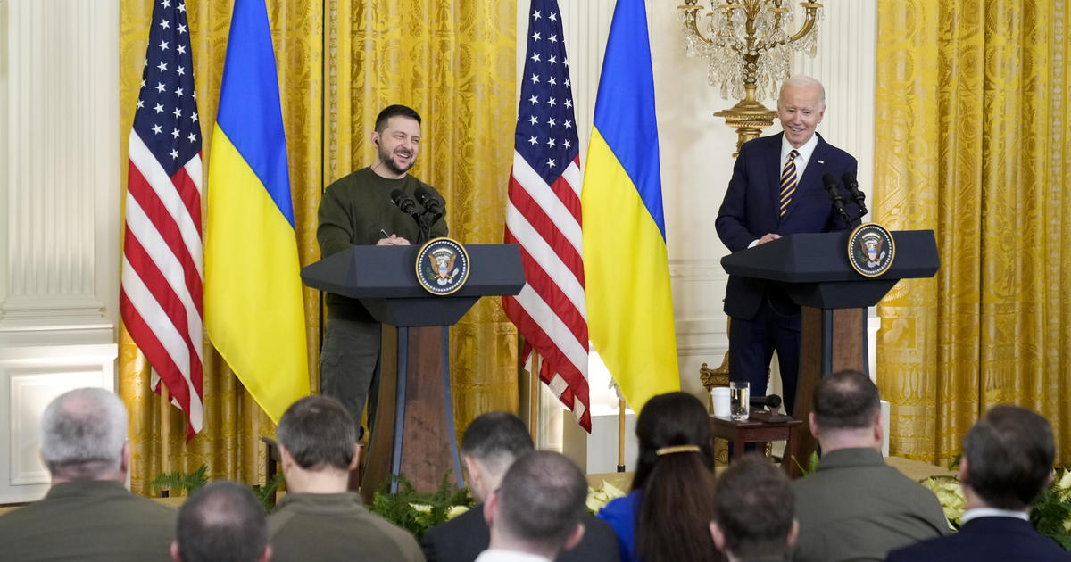 Biden and Zelenskyy present united front at White House as U.S. readies more aid for Ukraine