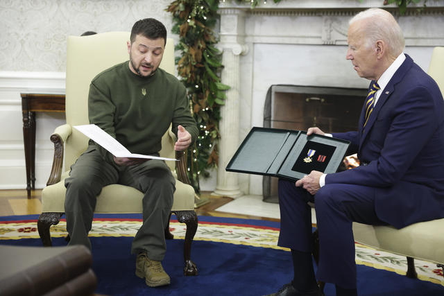 Biden and Zelensky put their united front on display after historic White  House meeting, News