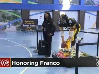 Pittsburgh Steelers retire Franco Harris' jersey with family, former  teammates days after his death – WPXI