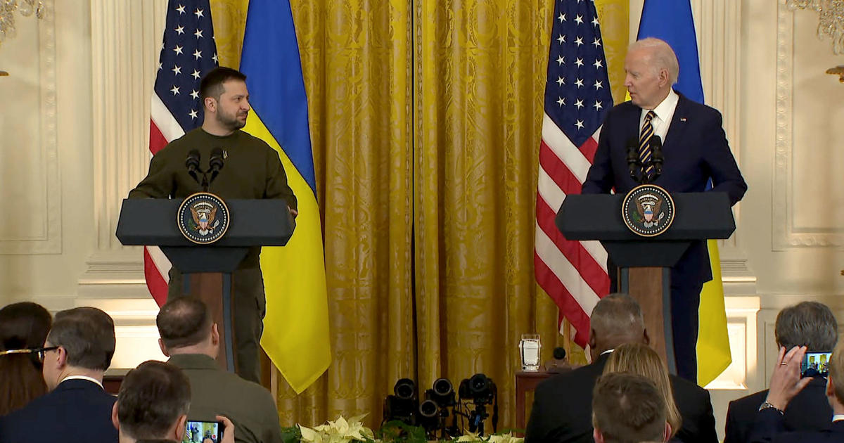 Biden And Zelensky Put Their United Front On Display After Historic