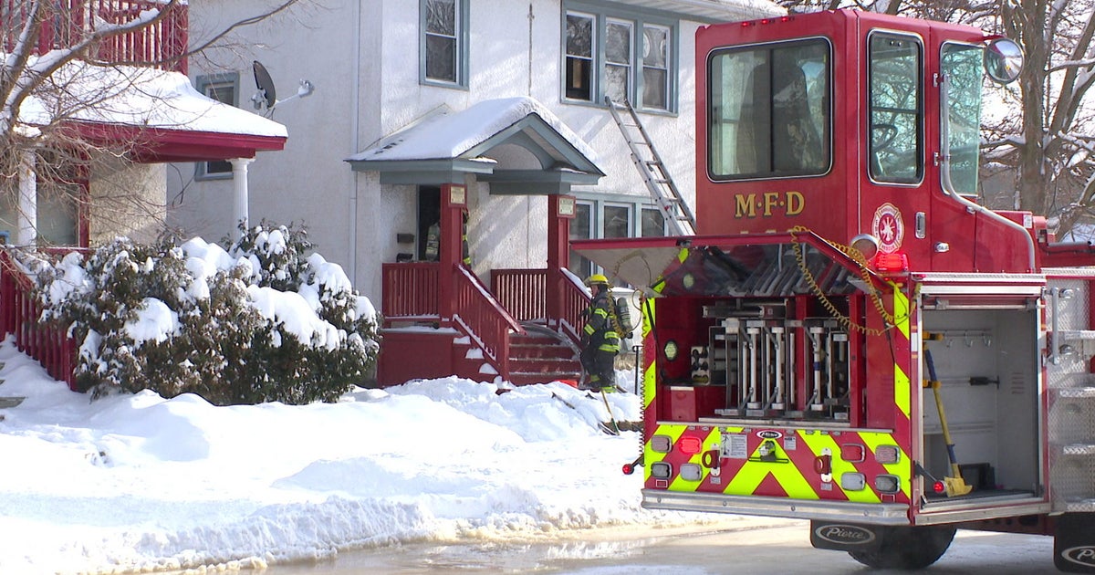 Firefighter injured in Minneapolis house fire CBS Minnesota