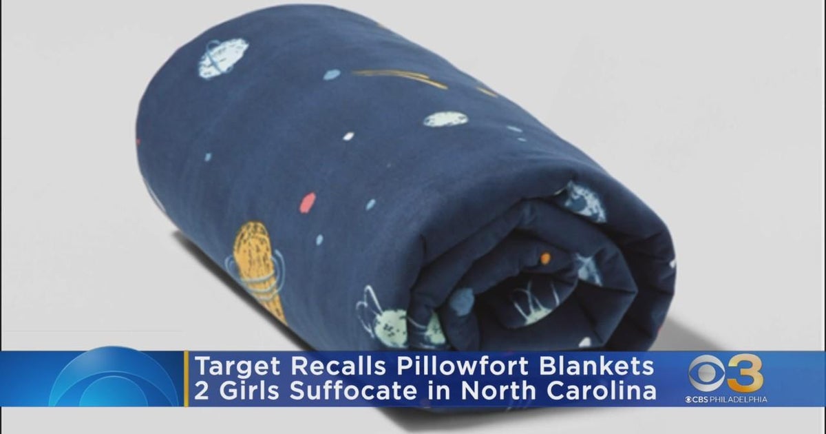 Target recalls 204,000 weighted blankets after girls suffocate in North Carolina CBS Philadelphia