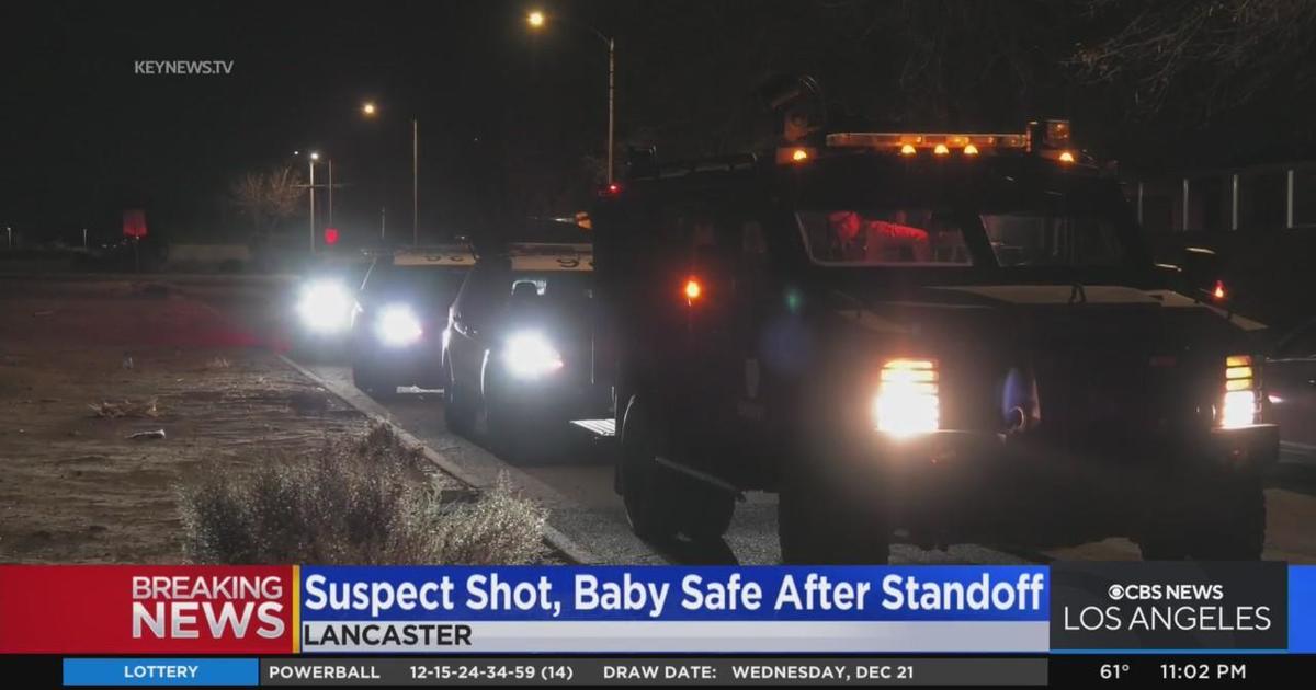 Daylong Standoff Ends In Lancaster After Deputies Shoot Suspect - CBS ...