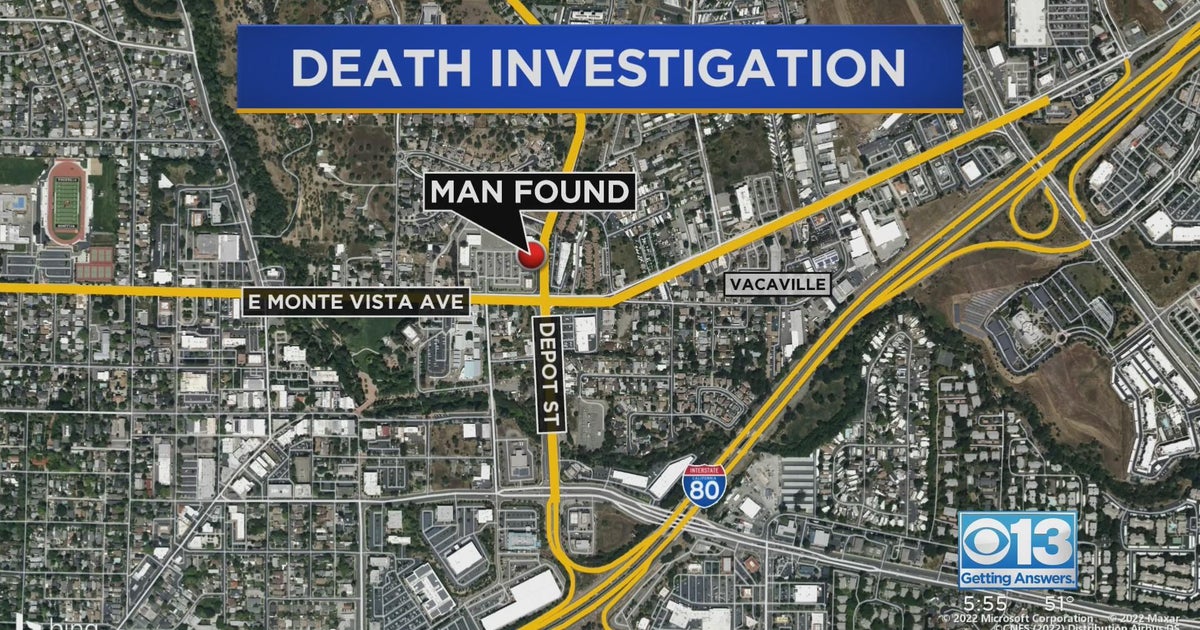 No foul play suspected in man's death in Vacaville - CBS Sacramento