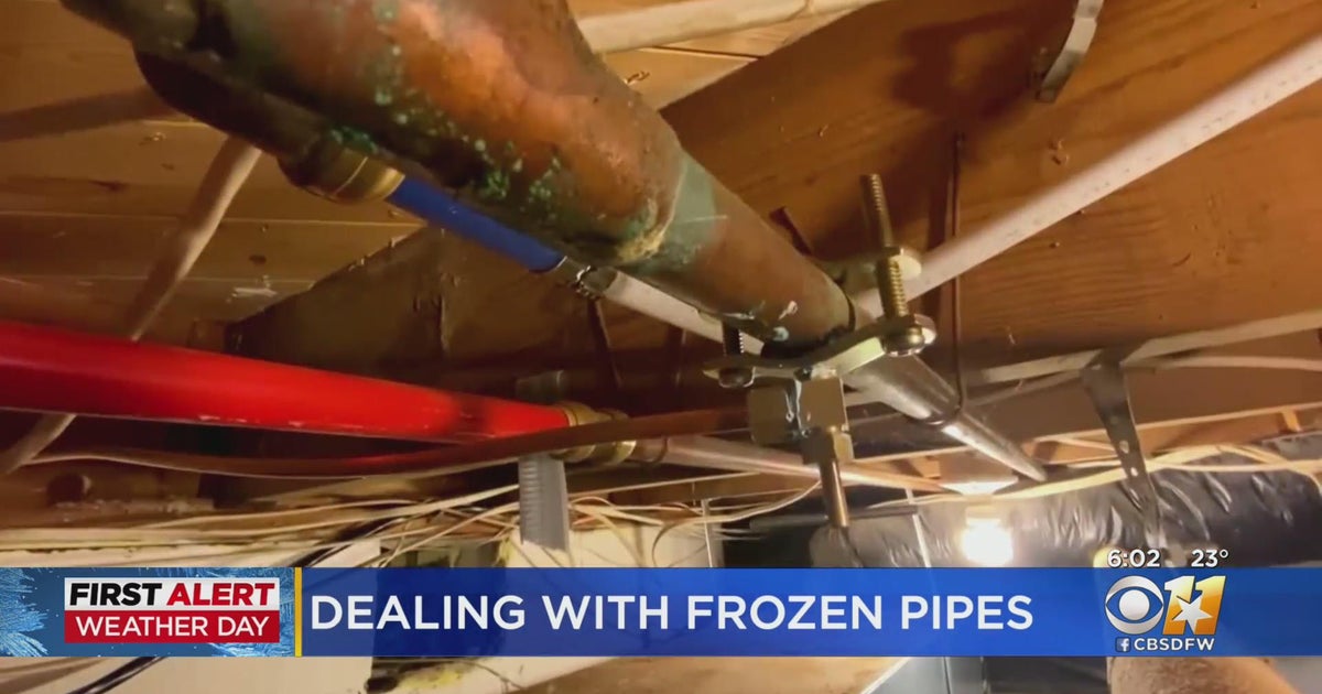 Tips to keep your pipes from freezing - CBS Texas
