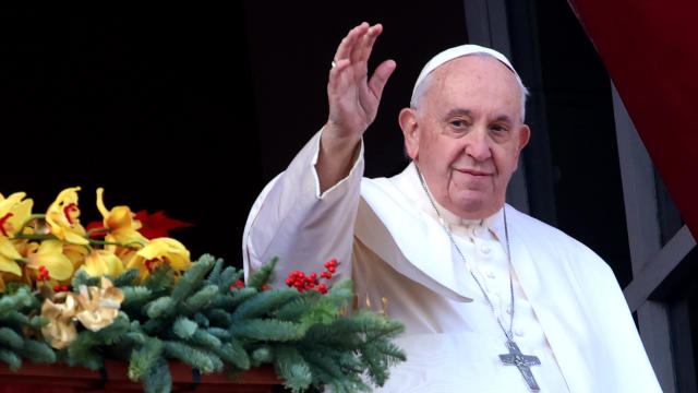 Pope Francis Delivers His ChristmasBlessing 
