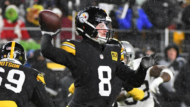 Pittsburgh Steelers quarterback Kenny Pickett 
