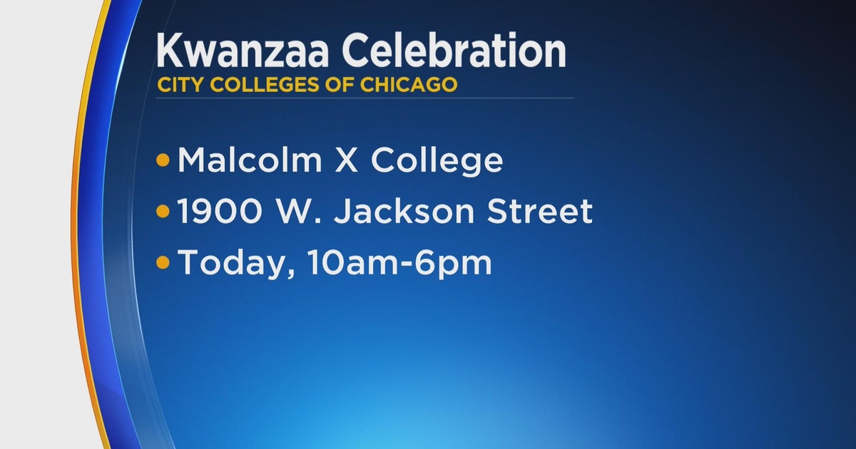 Kwanzaa celebrations happening at Malcolm X College CBS Chicago