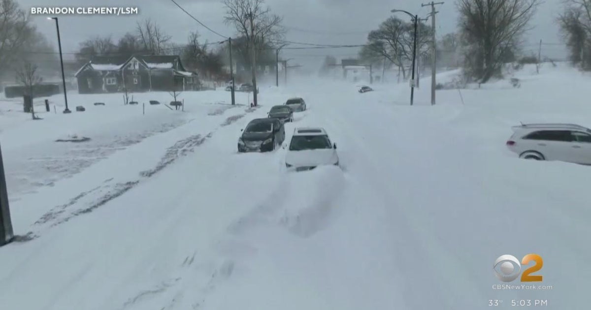 Death toll rises from western New York winter storm - CBS New York
