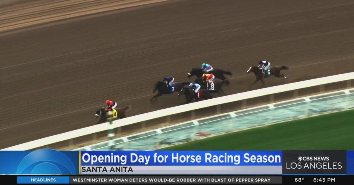 Santa Anita Park opening day CBS Los Angeles