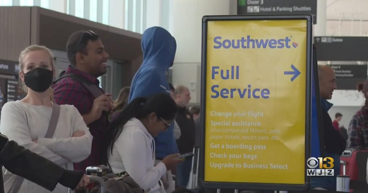 Hundreds of Southwest flights canceled at BWI, nationwide CBS Baltimore