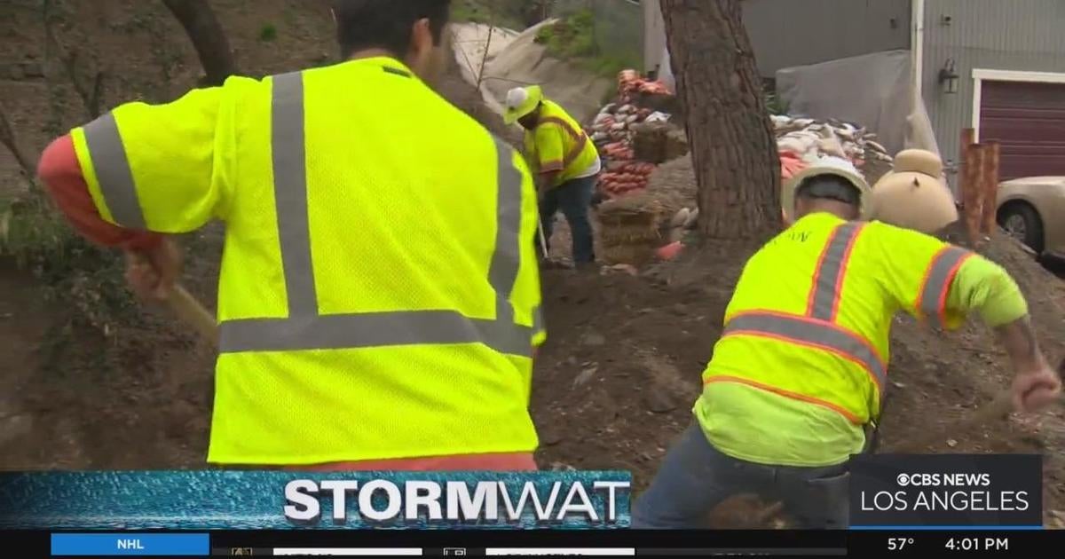 Silverado Canyon Residents Prep Ahead Of Series Of Storms Moving Into