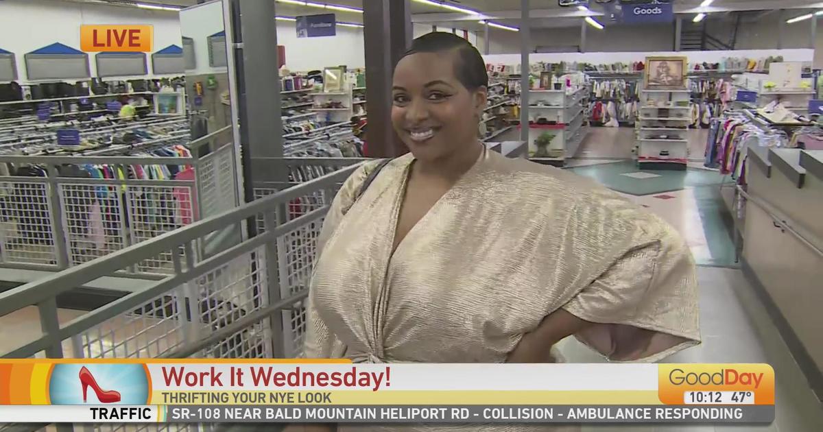 Work it Wednesday - New Year's party thrifting! - Good Day Sacramento