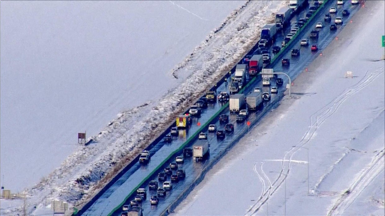 Interstate 25 back open after series of crashes close southbound lanes ...
