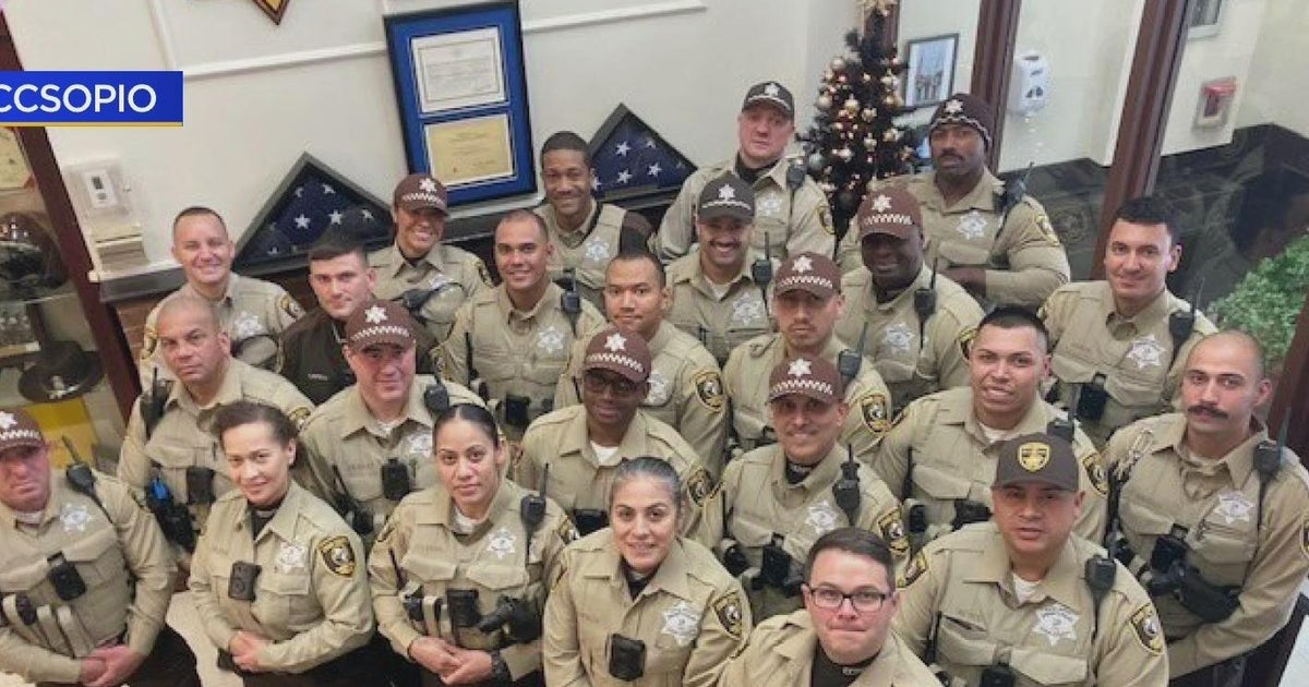 Cook County celebrates 24 new officers graduating - CBS Chicago