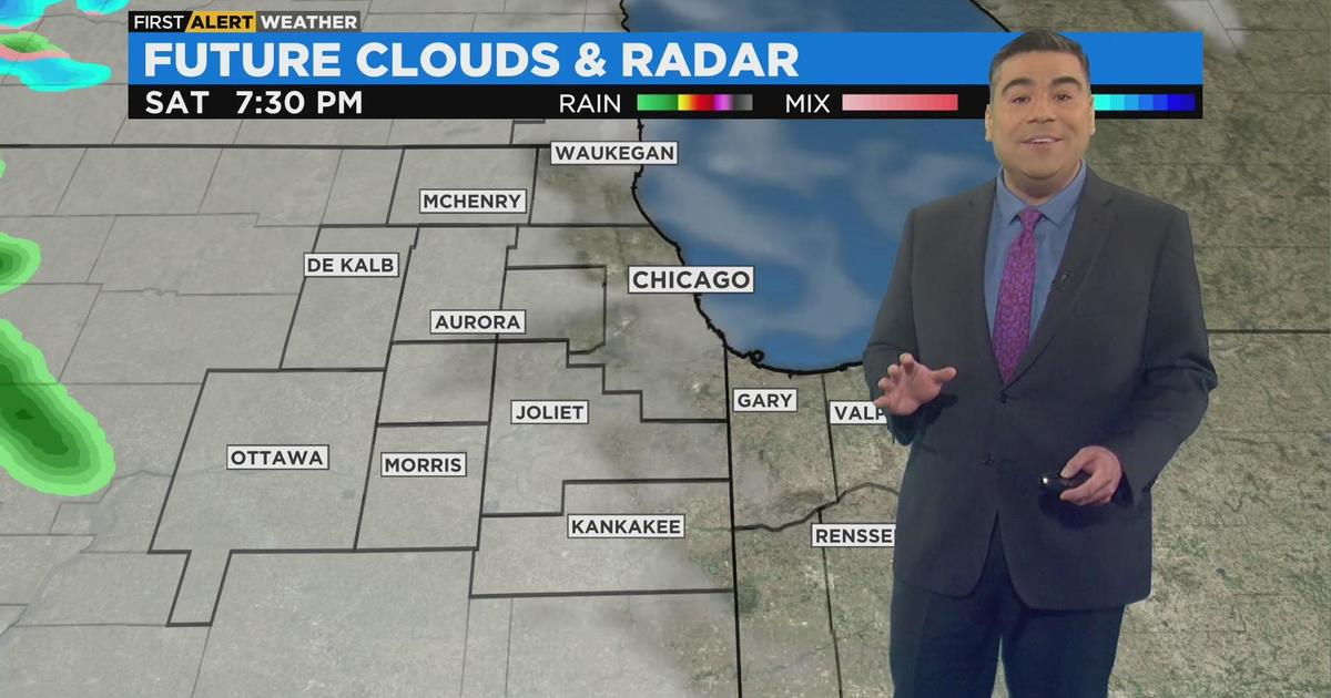 Chicago First Alert Weather: Rain Late Thursday, Cold Front Arrives ...