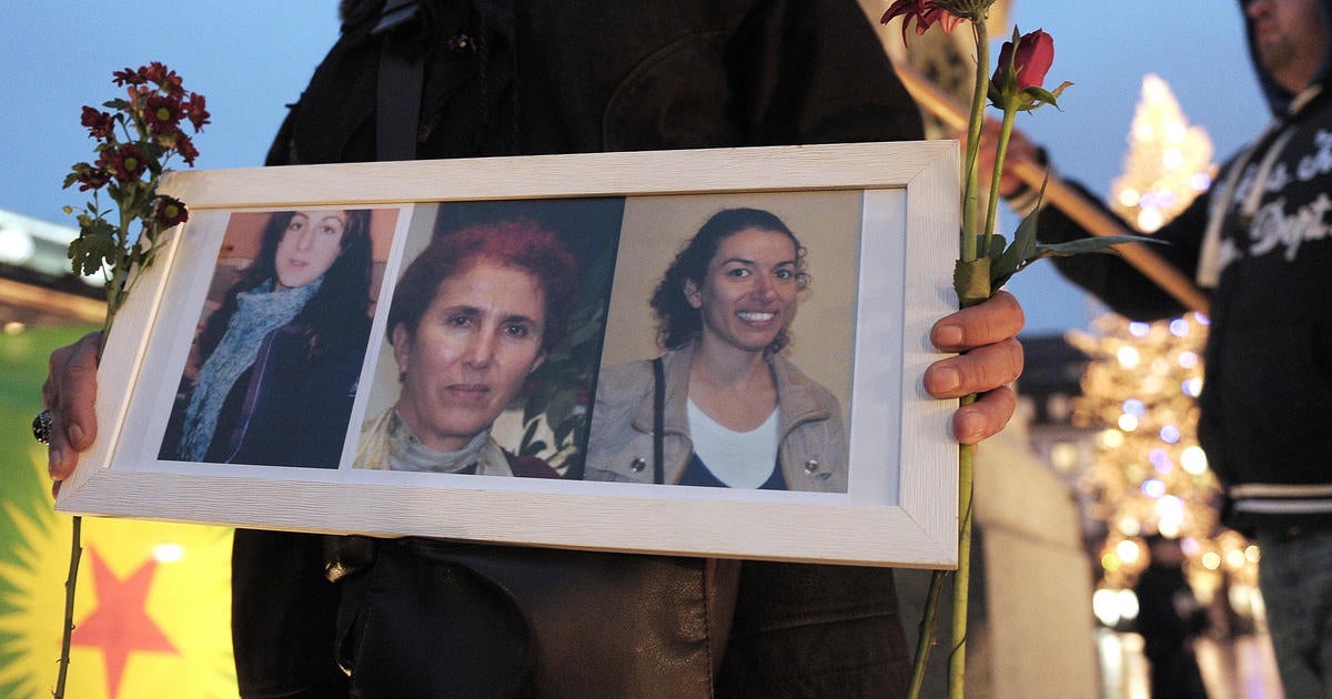 Murders of 3 Kurdish women activists in Paris remain a mystery a decade later