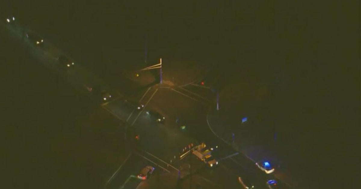 First responder hit by vehicle while investigating crash CBS Philadelphia