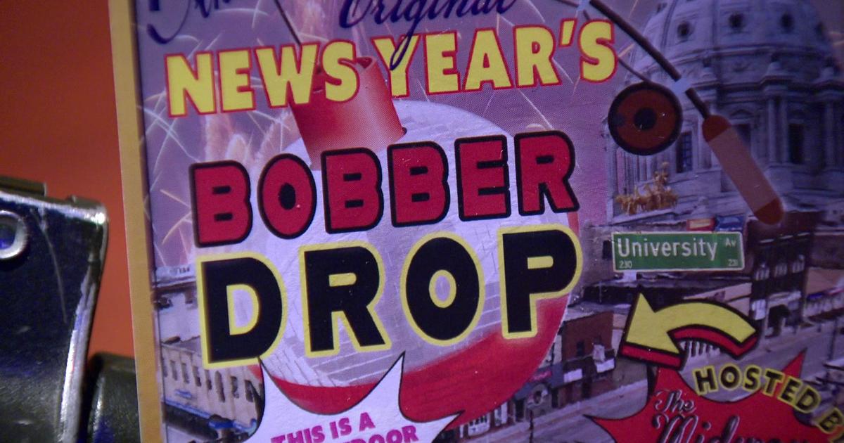 Midway Saloon preps to drop large fishing bobber on New Year's Eve - CBS  Minnesota