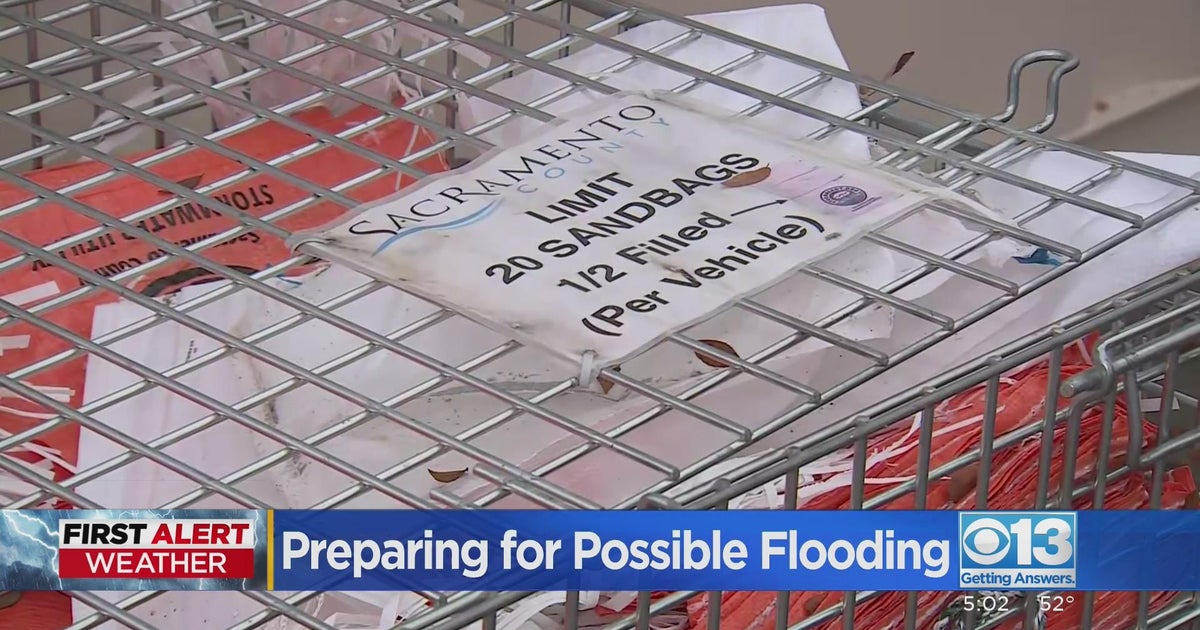Sacramento County prepares for possible flooding with incoming storm