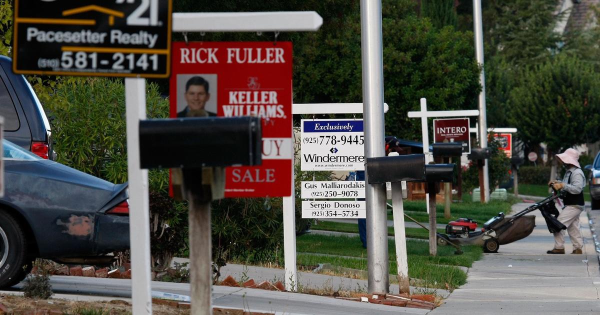 Home prices are falling in the West and rising in the East