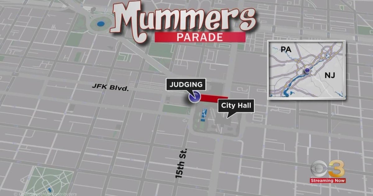 Mummers Parade 2023 Parking restrictions and road closures CBS
