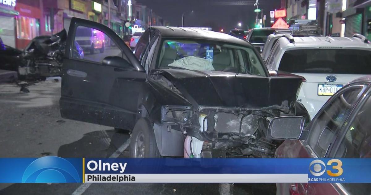 5 people injured after police chase ends in crash in Pennsylvania - CBS  Philadelphia