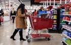 Shoppers At A Target On Black Friday 