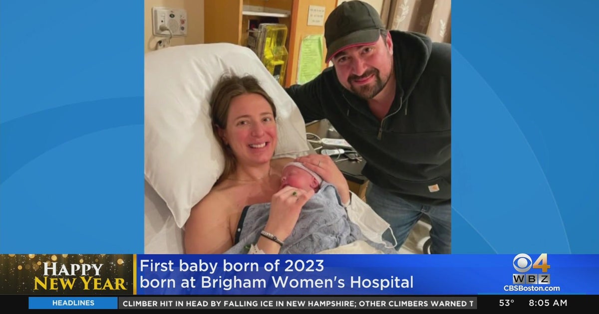 Region's first baby of 2023 born at Brigham and Women's Hospital - CBS ...