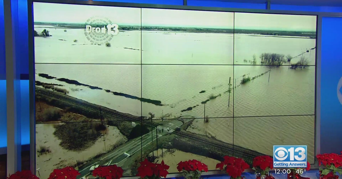 Flood waters receding, but more rain on the way for NorCal - CBS Sacramento