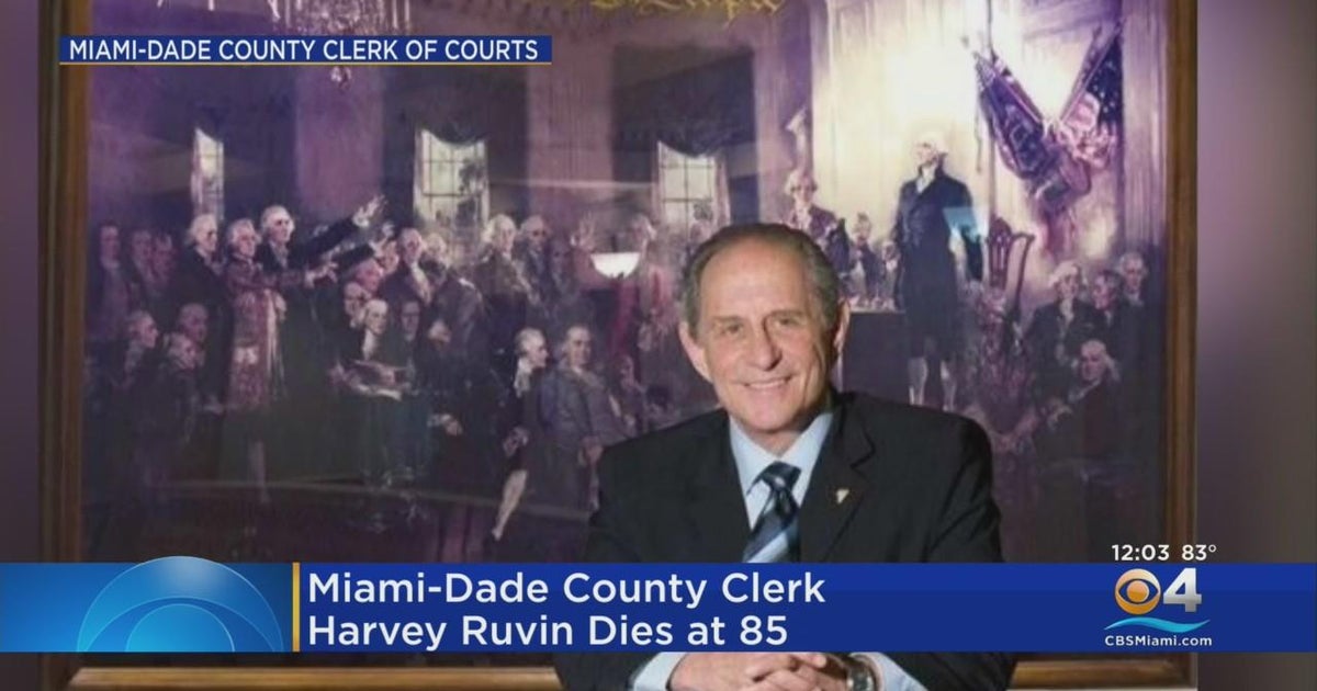 Longtime Miami-Dade general public servant Harvey Ruvin dead at 85