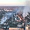 Rare view from front lines of war in Ukraine