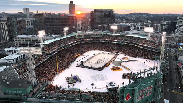 Sunset at the Winter Classic 