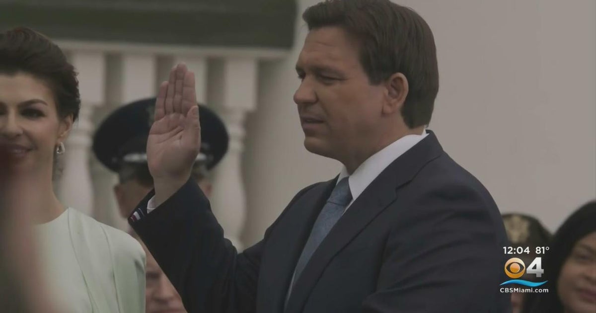 Gov. DeSantis sworn in for next term