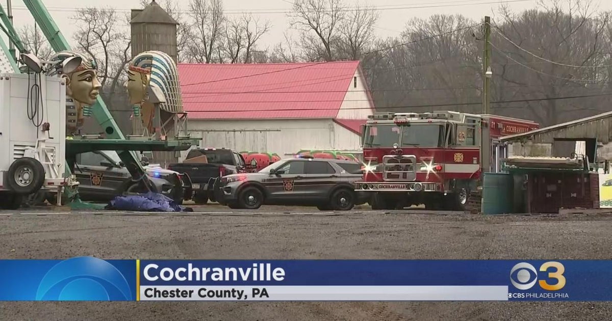 1 hospitalized after RV explodes in Cochranville, Pa. CBS Philadelphia