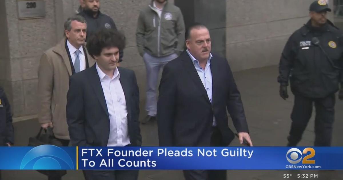 FTX Founder Pleads Not Guilty To All Counts - CBS New York