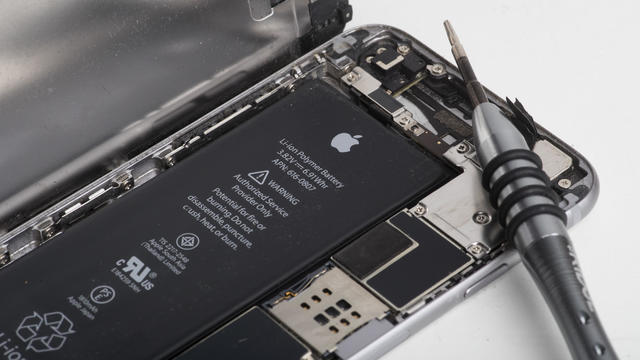 Inside An Apple Inc. iPhone 6 Smartphone 