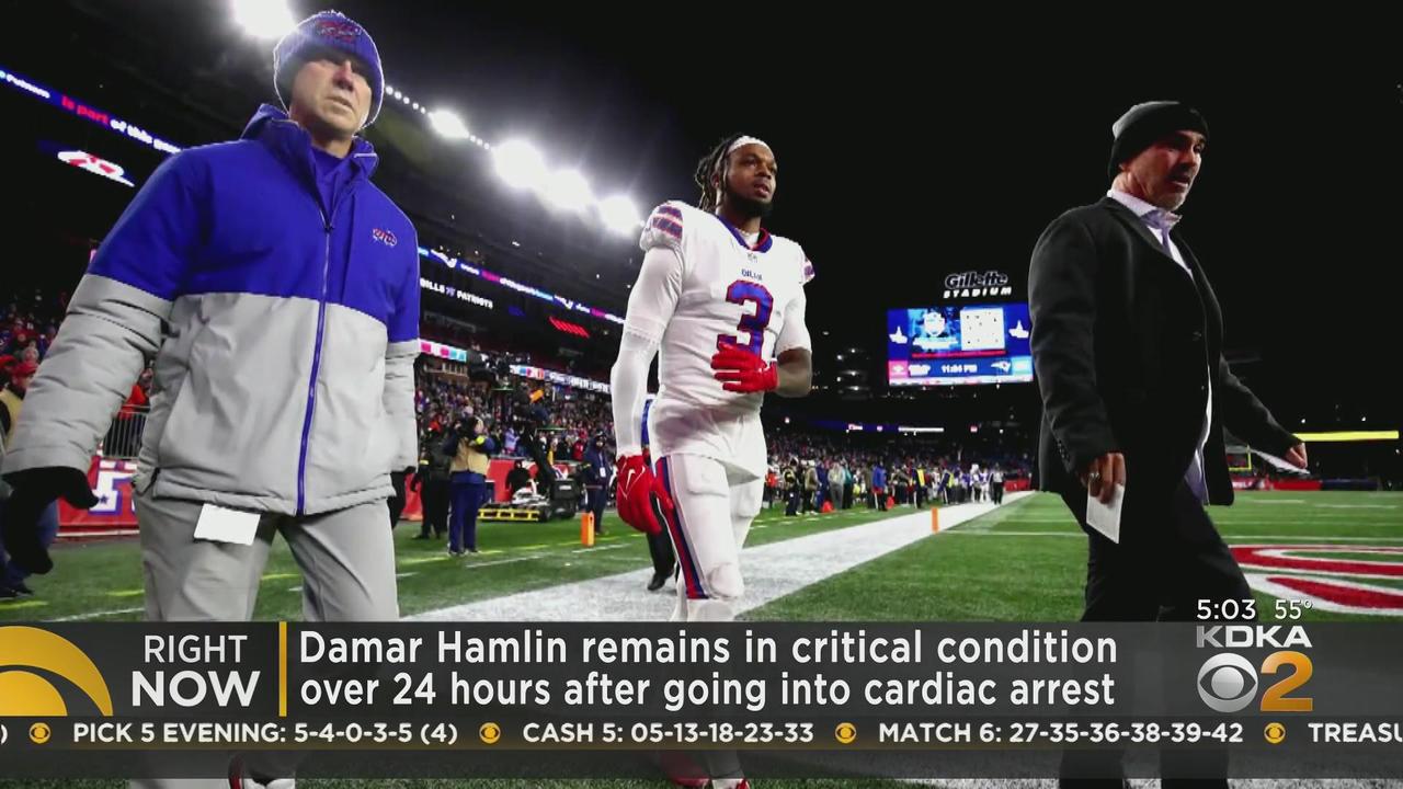 Update on Damar Hamlin's condition: 'All I can say is he's