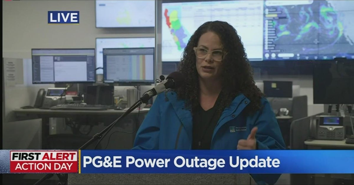 PG&E makes statement about restoring power to customers