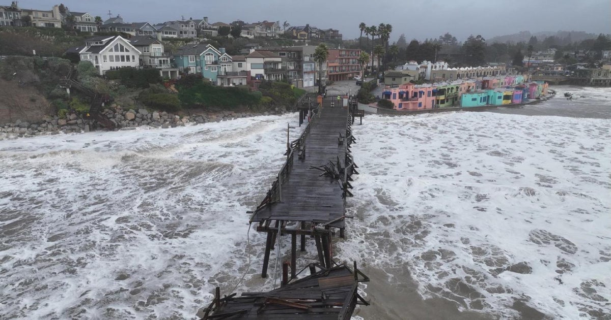Santa Cruz reeling from bomb cyclone as piers are broken, wharf is evacuated