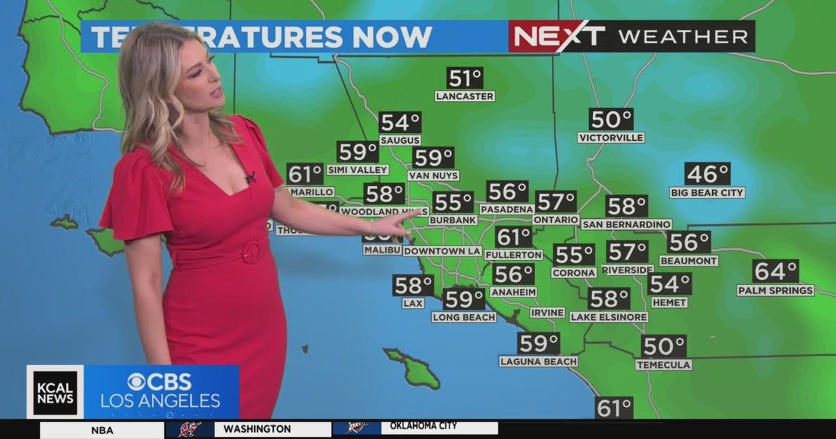 Evelyn Taft's weather forecast (Jan. 6) CBS Los Angeles