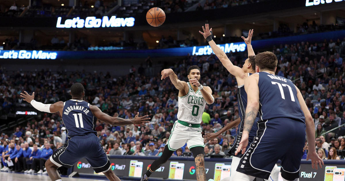 Celtics get back to team ball in bounceback win over Mavs CBS Boston