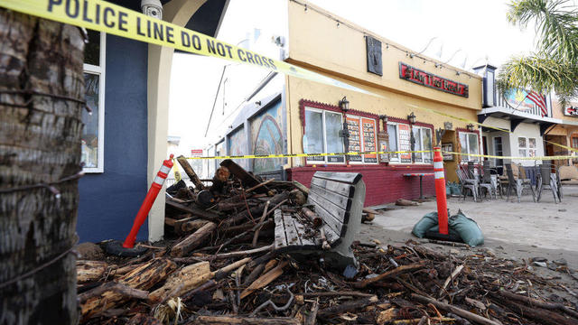 California storm damage 