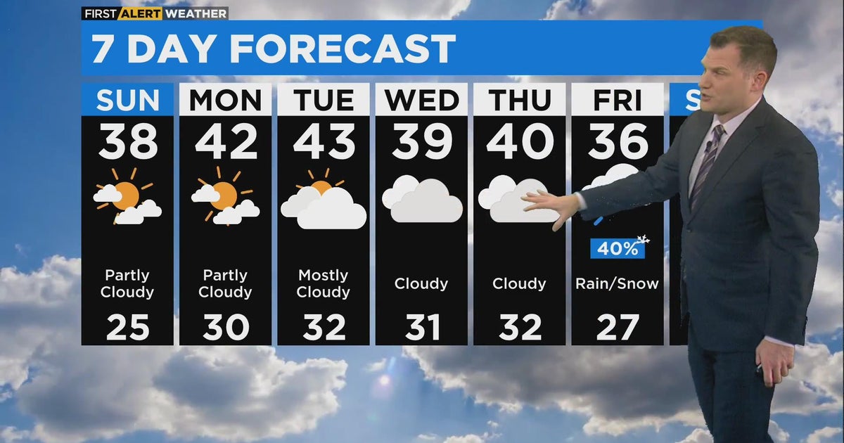 Chicago First Alert Weather: Mild temperatures, partly cloudy skies ...