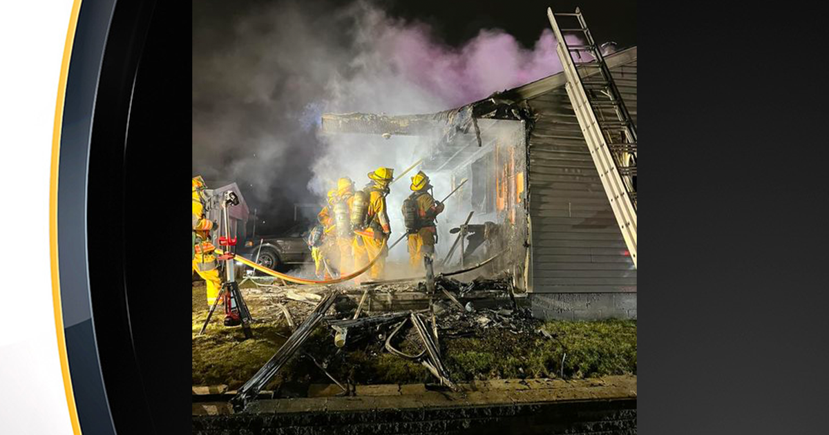 Homeowner rushed to hospital after fire in Greensburg CBS Pittsburgh